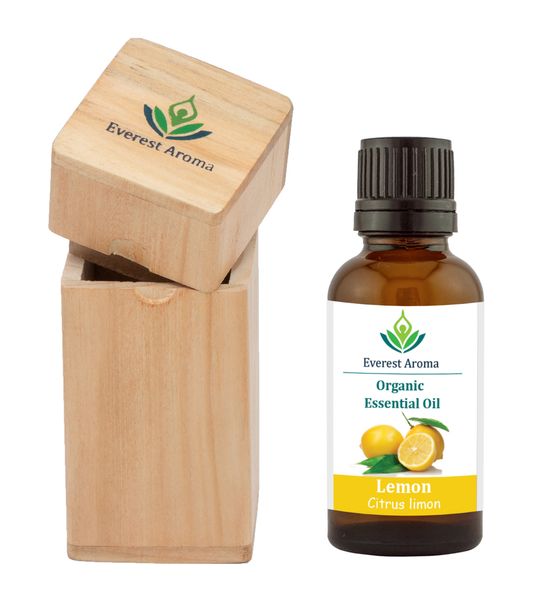 Everest Aroma Essential Oil from Nepal supplied by Everest Aroma Pvt. Ltd. - Glass Jar (=Glass Bottle) Lemon Oil
