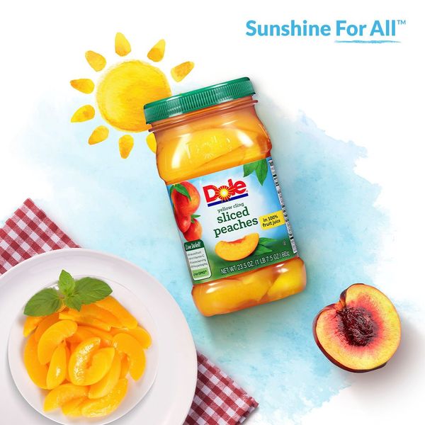 Peach from United States supplied by Dole Packaged Foods Llc - Diced Fresh Peach