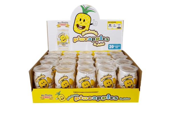 Pineapple Juice from United States supplied by Nu-Health California, LLC - Individually Wrapped (=IW) Pineapple Juice