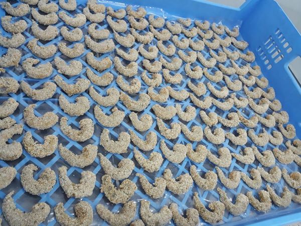 Breaded shrimp from 온두라스 supplied by Servicios Alimenticios de Honduras  - HONDURAS FOOD SERVICE - Vannamei Shrimp (=Litopenaeus vannamei) 새우 가공품