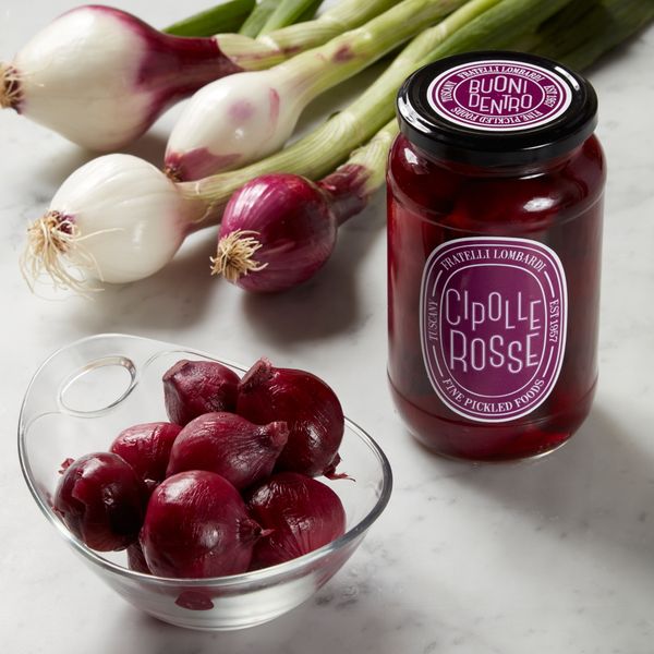 Onion Pickle from 이탈리아 supplied by TOSCANA GOURMET SINCE 1957 SRL - Red Onion (=Purple Onion) 양파 가공품