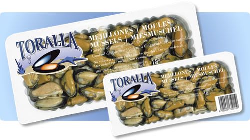 Mussel Meat from Chile supplied by Toralla S.A. - Meat Only (=Shelled=Shucked) Frozen Mussel