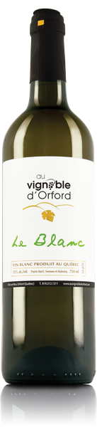 Le Blanc from 캐나다 supplied by Au Vignoble dOrford - 화이트 와인
