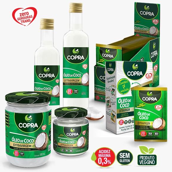 Extra Virgin Coconut Oil from Brazil supplied by Copra Alimentos - As per customer's request Other Coconut Oil