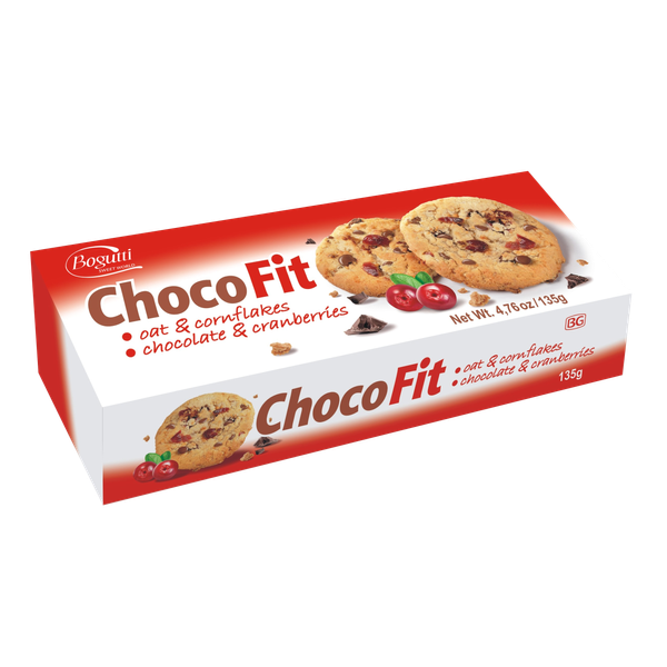 Choco Fit oatmeal, corn, chocolate and cranberry from Poland supplied by Boguti Sp. z.o.o. - Cranberry Cookies