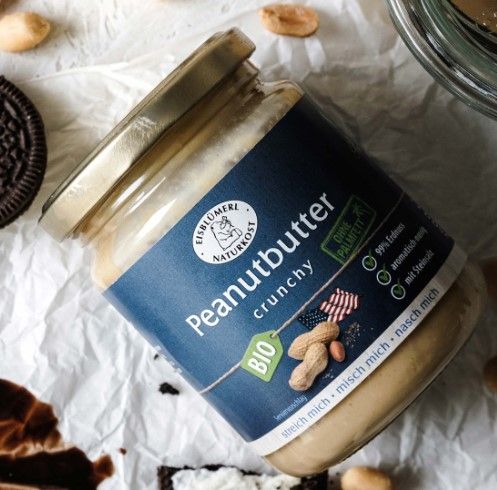 Peanut Butter from 독일 supplied by Eisblümerl Naturkost GmbH - Shelled (=Kernel) 땅콩버터