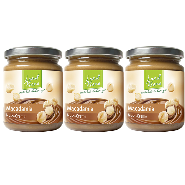 Organic Macadamia cream from 독일 supplied by Landkrone Naturkost und Naturwaren GmbH - Paste 마카다미아 알맹이