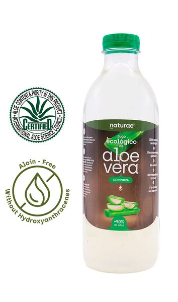 Organic Aloevera Juice from Spain supplied by BIOFACTORIA NATURAE ET SALUS SA - Juice Value Added Aloe Vera