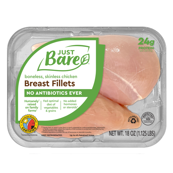 Boneless Skinless Chicken Breast Fillets from 미국 supplied by Just Bare Chicken - 필레 냉동 닭고기 부위