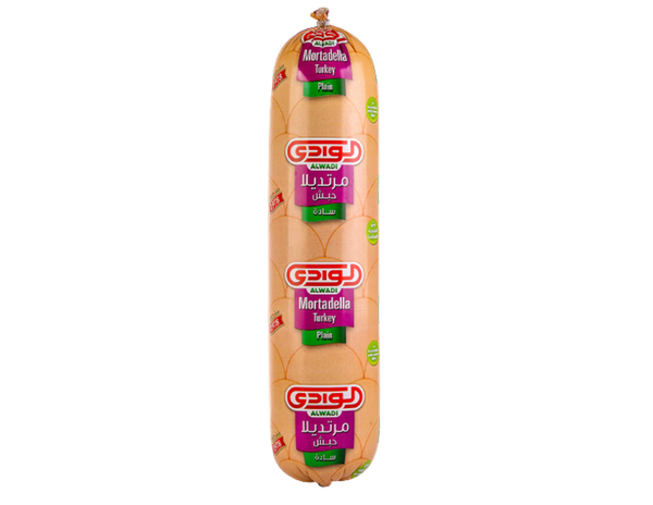 Turkey Mortadella 1kg from 저지 supplied by Alwadi - Seasoned 칠면조고기 가공품