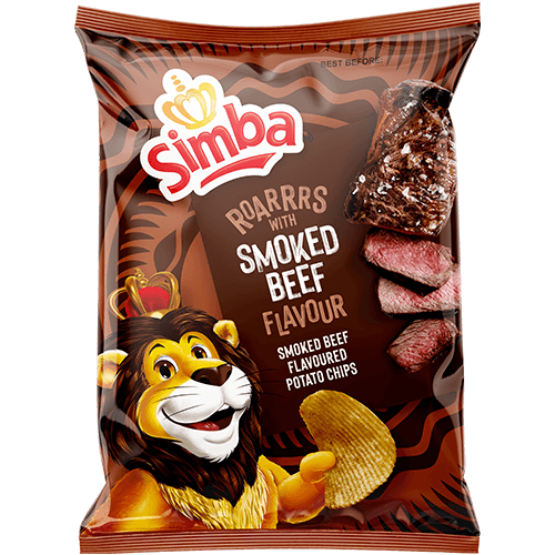 SIMBA SMOKED BEEF CHIPS from 남아프리카공화국 supplied by Simba - Potato 칩