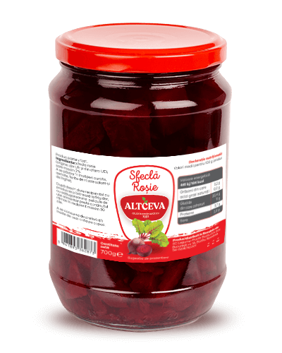 Pickled Beetroot from 루마니아 supplied by S.C. Legume Fructe Buzau S.A. - Jar 비트 가공품