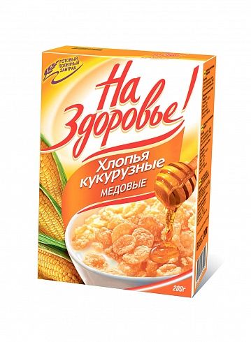 Corn Flakes Honey from Russia supplied by JSC PK Vologodsky - Honey Select Maize (Corn)