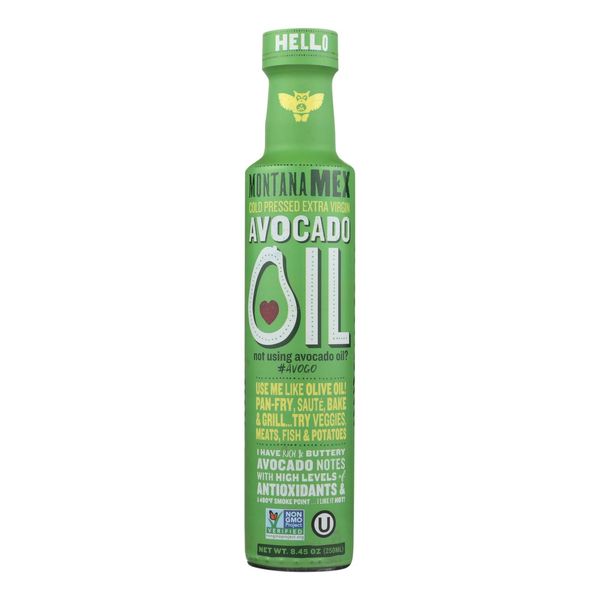 Avocado Oil from 미국 supplied by Montana Mex - Cold Pressed 아보카도 오일