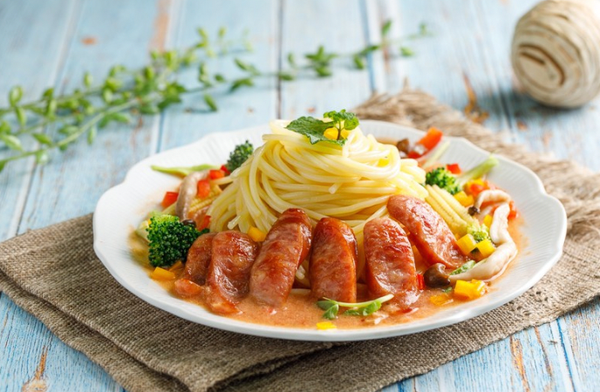 Red Sauce Spaghetti from 대만 supplied by E TONG FOODS CO., LTD. - Cooked 생파스타