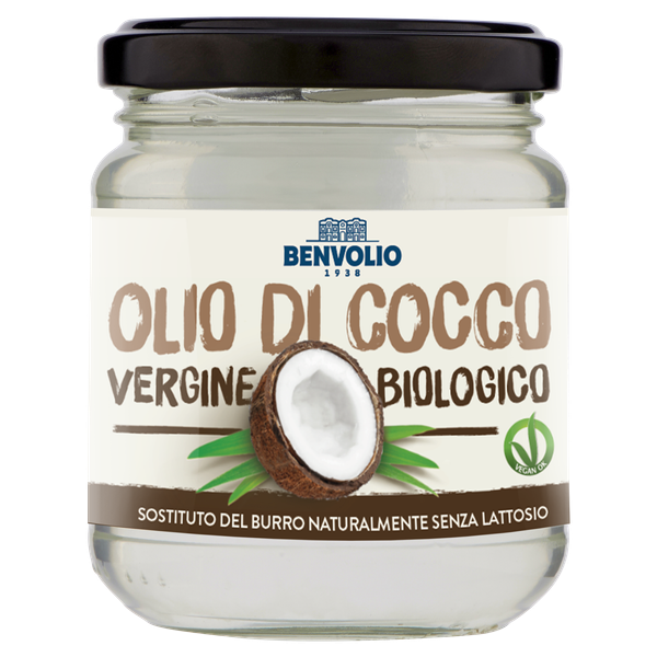 VIRGIN COCONUT OIL from 이탈리아 supplied by Benvolio 1938 - Glass Jar (=Glass Bottle) 기타 코코넛 오일