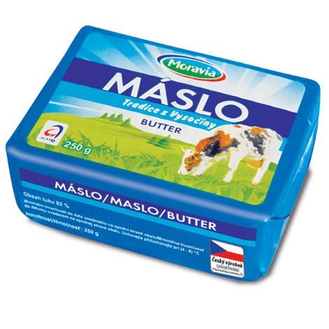 Butter from 체코 supplied by Moravia - 82% 우유버터
