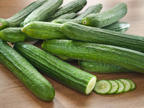 Fresh Cucumbers from United States supplied by Huron Produce Ltd. - Dark Green Fresh Cucumber
