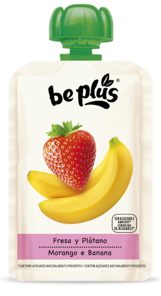 Baby food - Be Plus Strawberry and Banana from 스페인 supplied by Vicky Foods - 기타 페이스트 및 퓨레