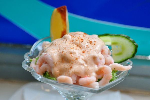 Prawn Cocktail from 영국 supplied by Oban Fish and Chip Shop - Cocktail 새우 가공품