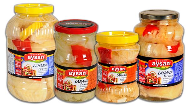 Cabbage Pickled from 튀르키예 supplied by Aysan Zeytin Gıda Urunler San. Tic. Ltd. Sti. - Preserved - Fermented 신선 양배추