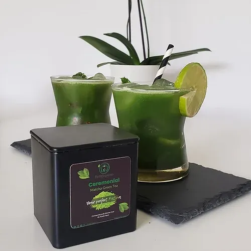 Matcha Powder from 영국 supplied by Petitsquares Ltd - Matcha 대용량 녹차