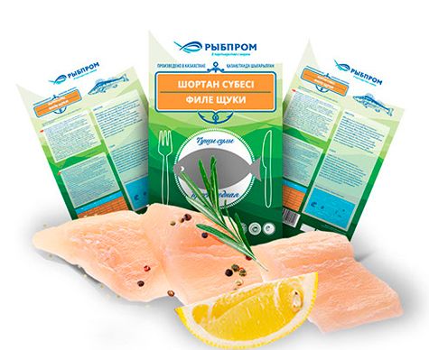 Pike Fillet from 카자흐스탄 supplied by "Rybprom" LLP - Fillet 냉동 파이크