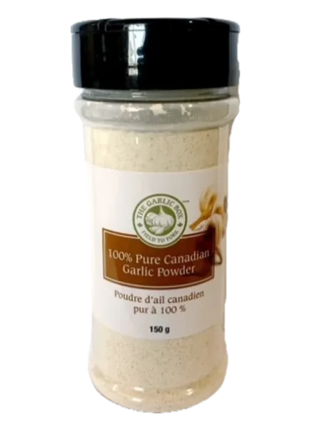 Garlic Powder from Canada supplied by The Garlic Box - White Garlic Fresh Garlic
