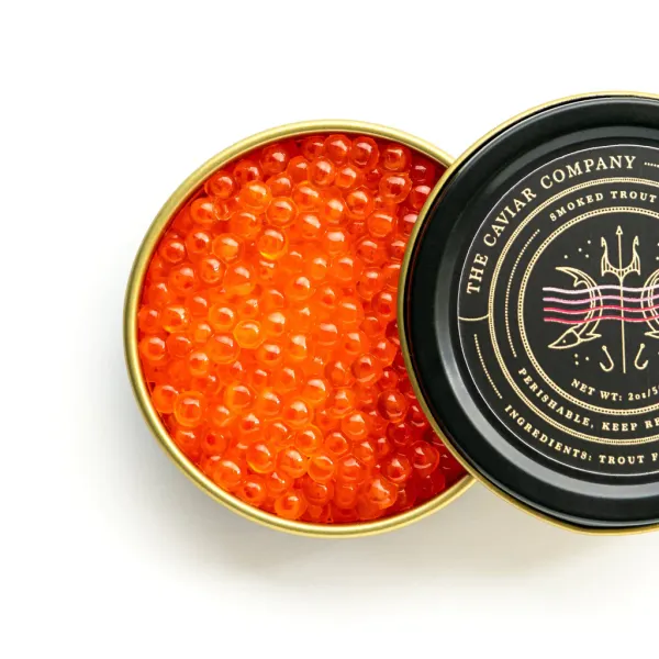 Trout Roe from 미국 supplied by The Caviar Company LLC - Fresh (=Chilled=Raw) 냉동 송어