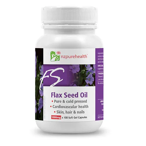 Flax Seed Oil from 뉴질랜드 supplied by NZ Pure Health - Crude (=Unrefined) 아마씨유