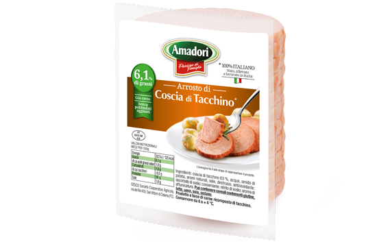 Roast Turkey Leg from Italy supplied by Amadori - GESCO Agricultural Cooperative Society - Vacuum Packed (=VAC) Turkey Meat