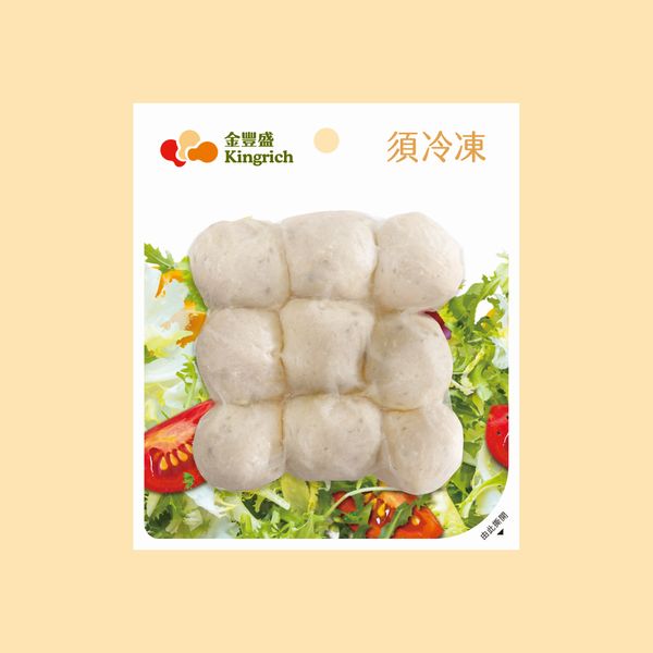 Ready-to-eat Basil chicken Q pills from 대만 supplied by Kingrich Foods Inc. - Ball 닭고기 가공품