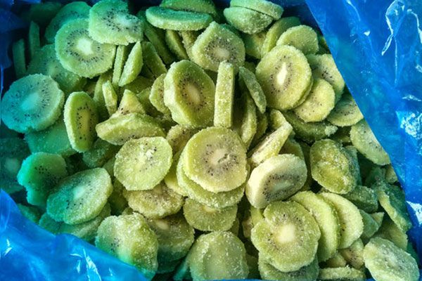 Frozen Kiwifruit from Taiwan supplied by Qingdao Huahong Food Co., Ltd. - TW - Diced Frozen Kiwifruit