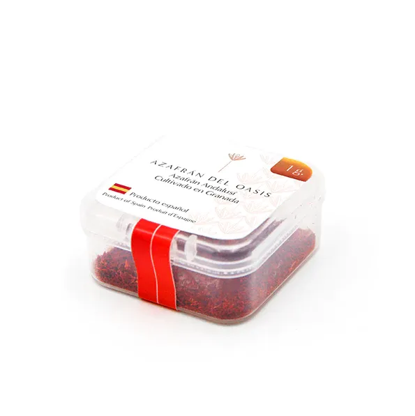 Oasis Saffron 1g Powder from 스페인 supplied by S. Coop. And. Azafrán del Oasis - 빨간색 사프란