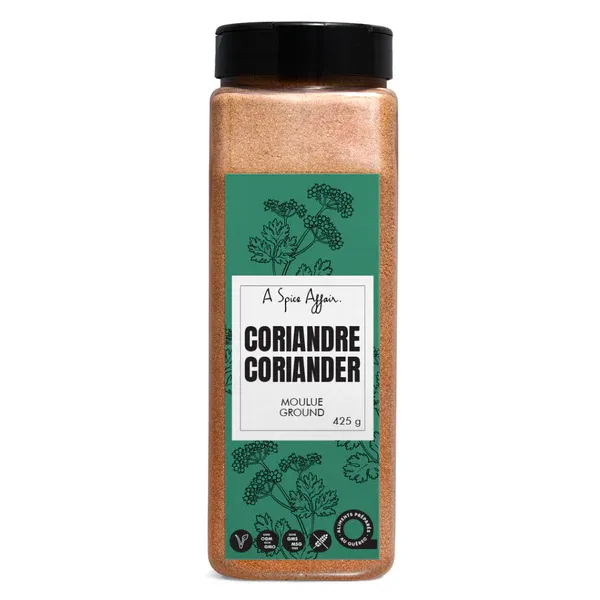 Coriander from Canada supplied by NutriVilla Foods - Ground - Fine Ground Coriander