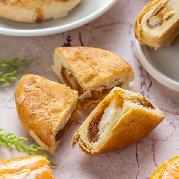 Sugar Orange Wife Cake-5 Pack from Taiwan supplied by FENG JI FOOD CO., LTD. - orange Confection