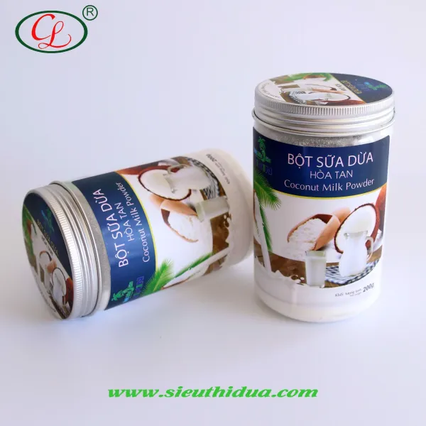 Coconut Milk Powder from 베트남 supplied by Cuu Long Coconut Product Processing Company Limited - Jar 코코넛 가공품