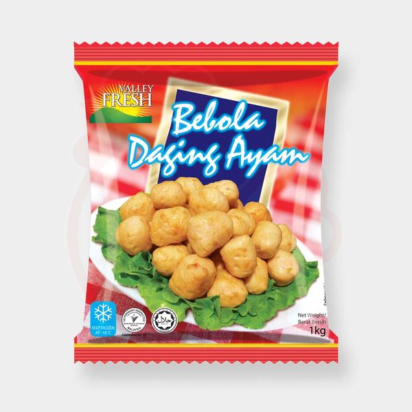 Chicken Meatballs 1KG from 말레이시아 supplied by HLRB Processing Sdn Bhd - Meatball 닭고기 가공품