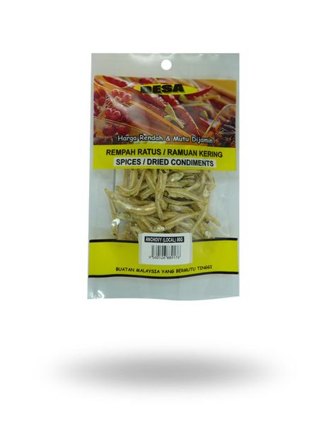 Dried Anchovies from Malaysia supplied by SCS FOOD MANUFACTURING SDN BHD - Whole (=In The Round) Fresh Anchovy