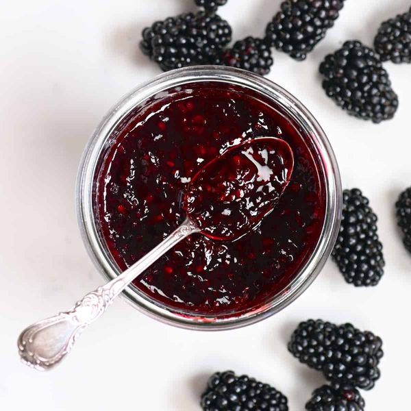 Blackberry Jam from 프랑스 supplied by MAS DE LA FONT DES ROCHES - Glass Jar (=Glass Bottle) 블랙베리잼