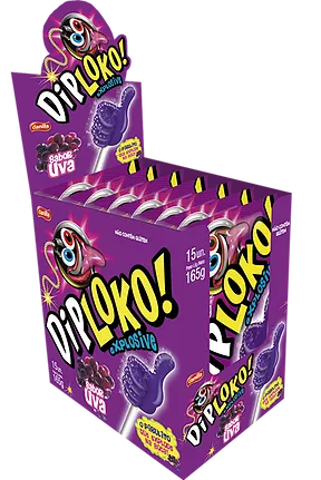 Diploko from 브라질 supplied by Danilla Foods Brasil Ltda. - Lollipop 캔디