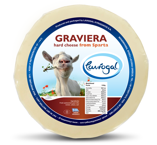 Fresh Gruyere Cheese from 그리스 supplied by LAKONIKI DAIRY IND. - KYRIAZAKOS SA - Natural Rind 그뤼에르 치즈