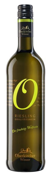 2021 Riesling Qualitätswein feinherb from 독일 supplied by Oberkircher Winzer eG - 화이트 와인
