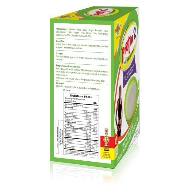 PROTIN 2 - 100% NATURAL from Vietnam supplied by Hung Phat Tea Corp - Instant Powder Drink