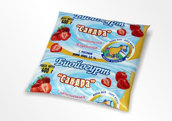 Flavored Yoghurt - Strawberry from 벨라루스 supplied by LIDA MILK PLANT, OJSC - Vacuum Packed (=VAC) 요구르트