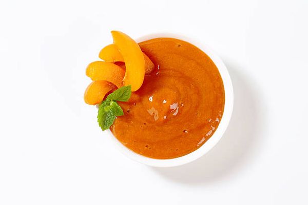 Peach Puree from 중국 supplied by Tianjin B&R International Trade Co.,Ltd - Puree 통조림 또는 병에 든 복숭아