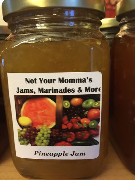 Pineapple Jam from 미국 supplied by Not Your Momma's Jams, Marinades & More - 잼 및 마멀레이드 파인애플잼