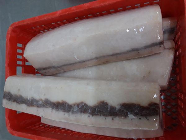 FROZEN SWORDFISH LOINS from 인도네시아 supplied by PT. AWINDO INTERNATIONAL - Boneless (=Without Bone=Deboned) 냉동 황새치 통마리