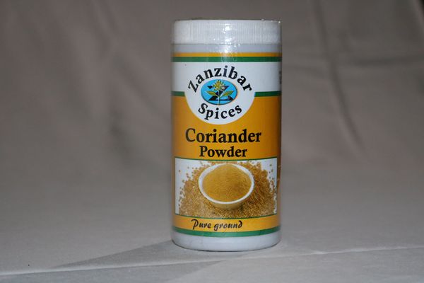 Coriander Powder from Kenya supplied by Zanzibar Spices - Light Brown Coriander