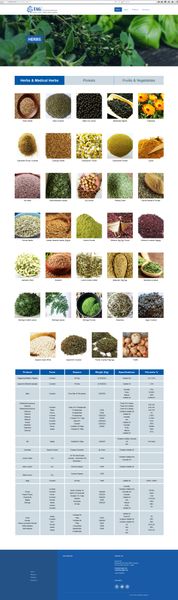 Peppermint(Mentha × piperita)  Spearmint( Mentha spicata) 	  Basil   Molokhia(Corochorus Olitorius)  Molokhia(Corochorus Olitorius)     Hibiscus    Hibiscus    Hibiscus    Fennel    Marjoram    calendula    caraway   dill  Coriander   Lemon grass   Yellow lemon   Black lemon  	  Sage   Thyme       Araishi thyme      Chamomile     Nigella      Moringa  Anise    parsely   henna( Lawsonia inermis)   white sesame   gold sesame from Egypt supplied by The African Gate - Dried - AD (Air Drying) Parsley